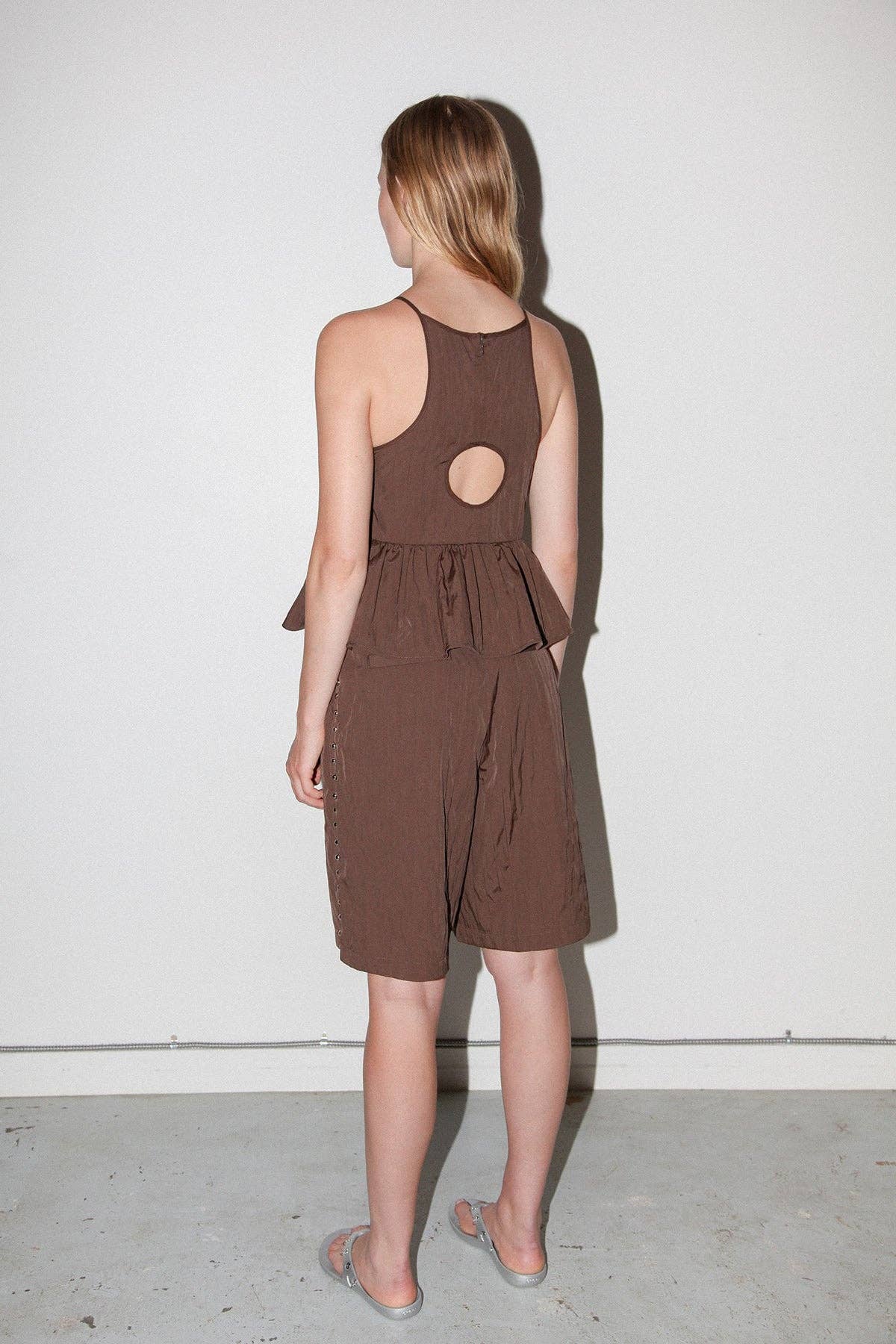 KKCo Rivet Trouser Short in Mud