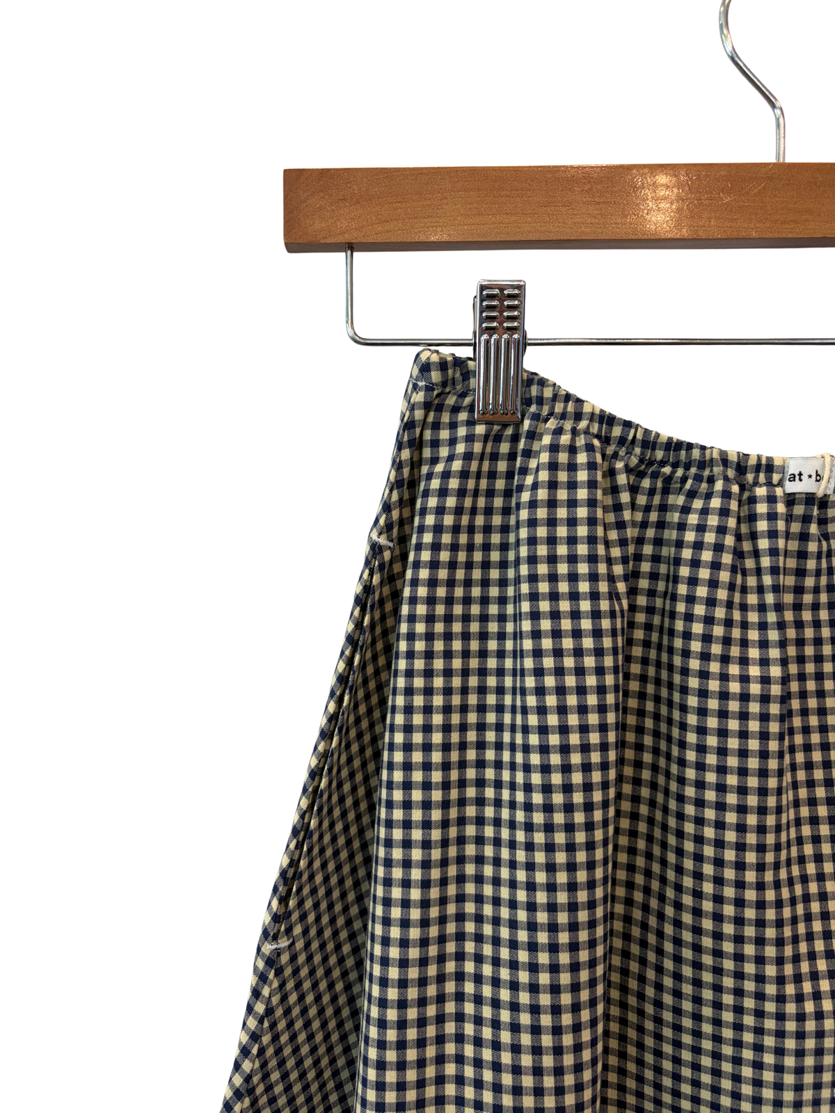 Rat Boi Dream Skirt | Navy Gingham