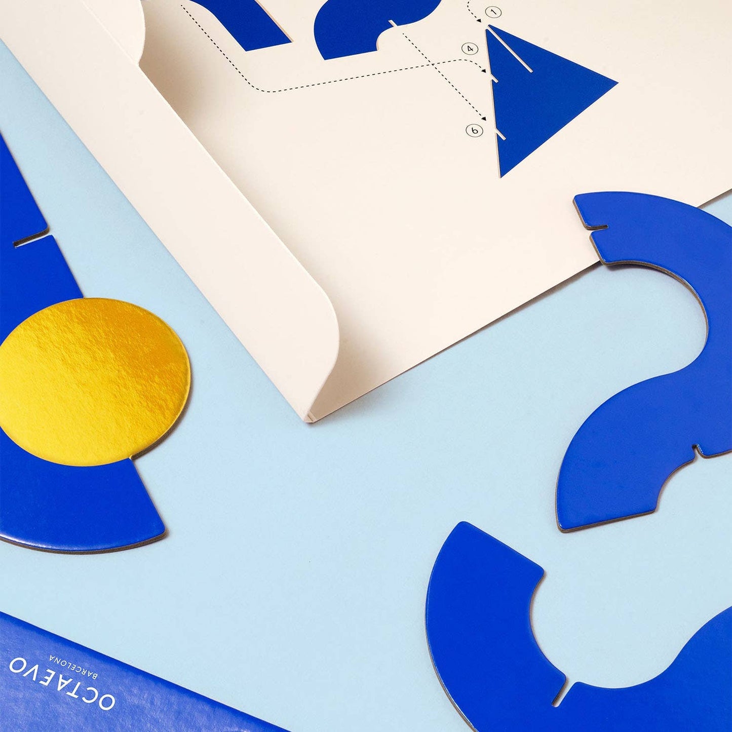 OCTAEVO Water Paper Sculpture - DIY Art Kit - 6.5" x 9"