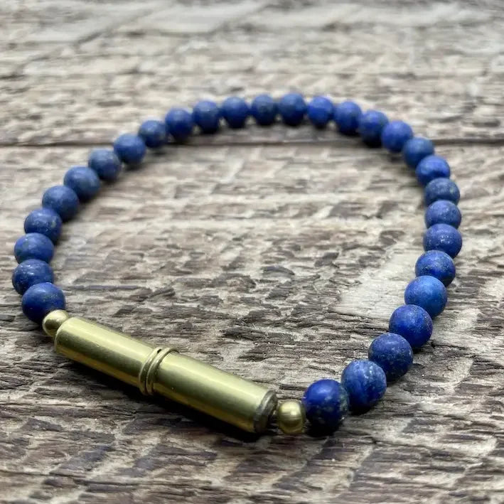 Tres Cuervos Men's Flint Beaded Bracelet
