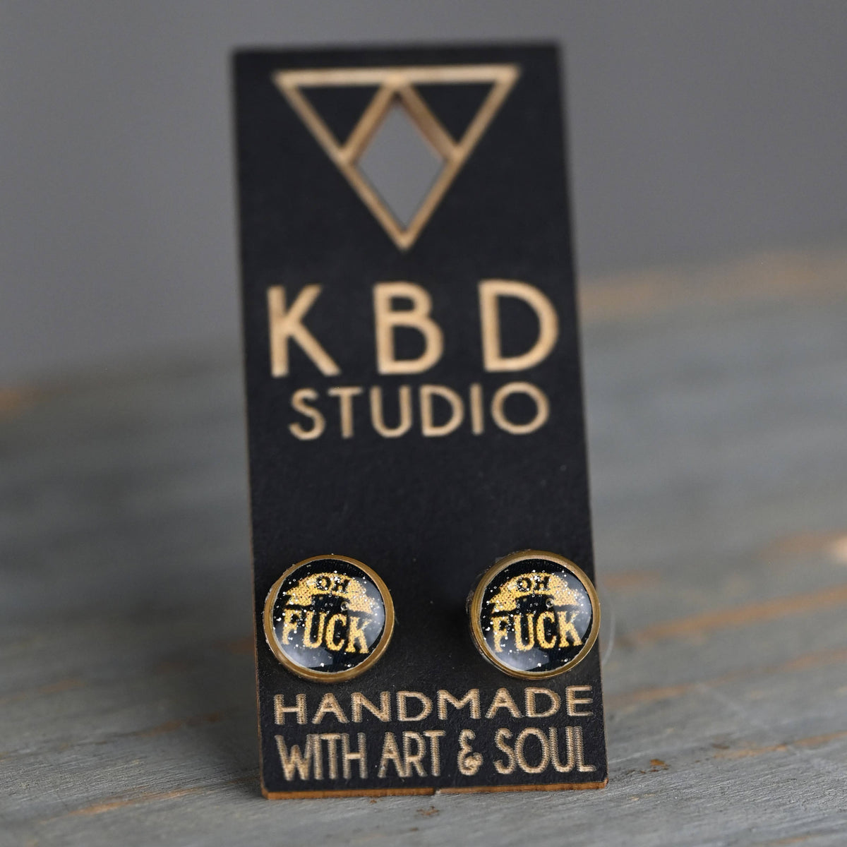 Tiny Picture Studs (Gothic Font Fuck)