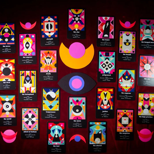 Four Rabbit Radical Vision Tarot Deck