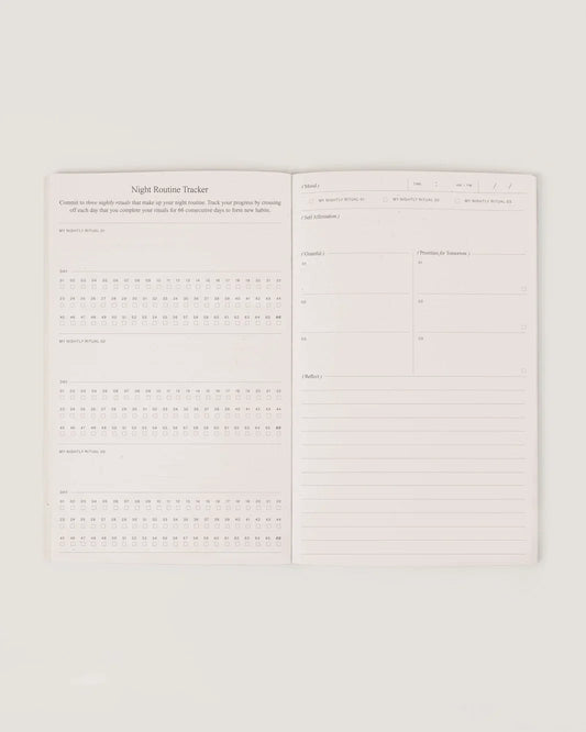 Wilde House Paper Night Routine Journal