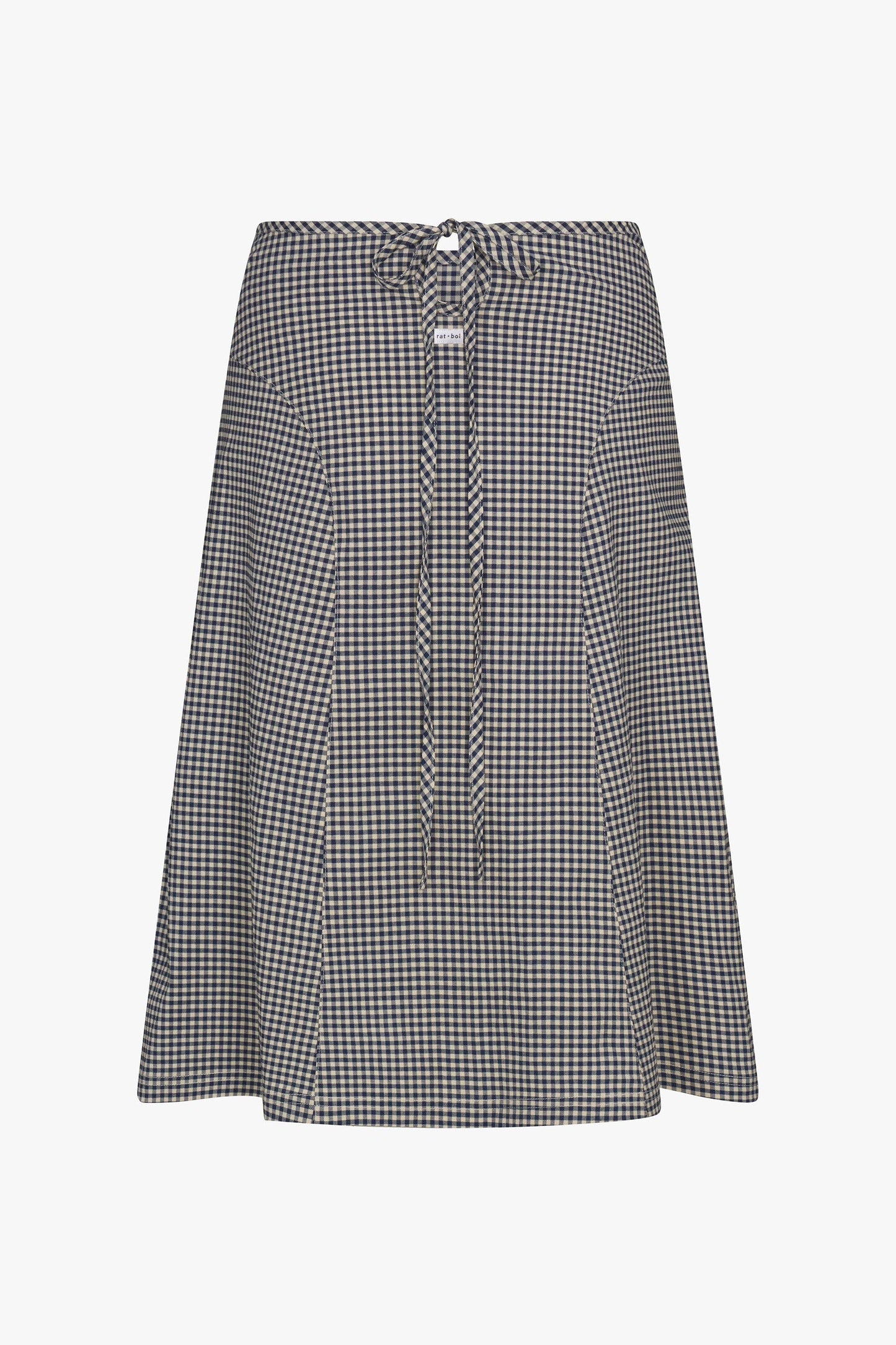 Rat Boi Keyhole Midi Skirt Navy