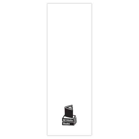 Bookmark - animals reading books - vintage illustration