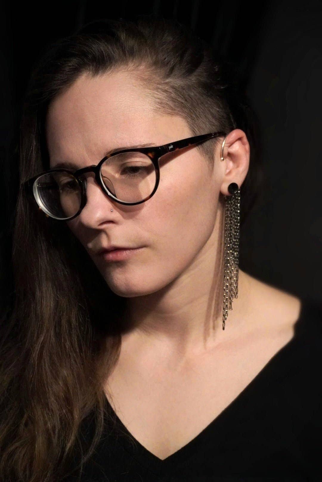 FALL Earcuff / Stainless Steel