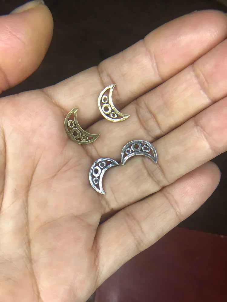 Black Willow Jewelry Crescent Moon Earrings