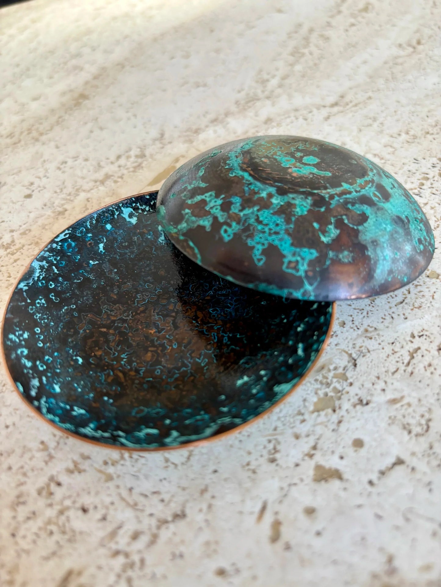 Maddalena Bearzi Riflessi Blu Dish