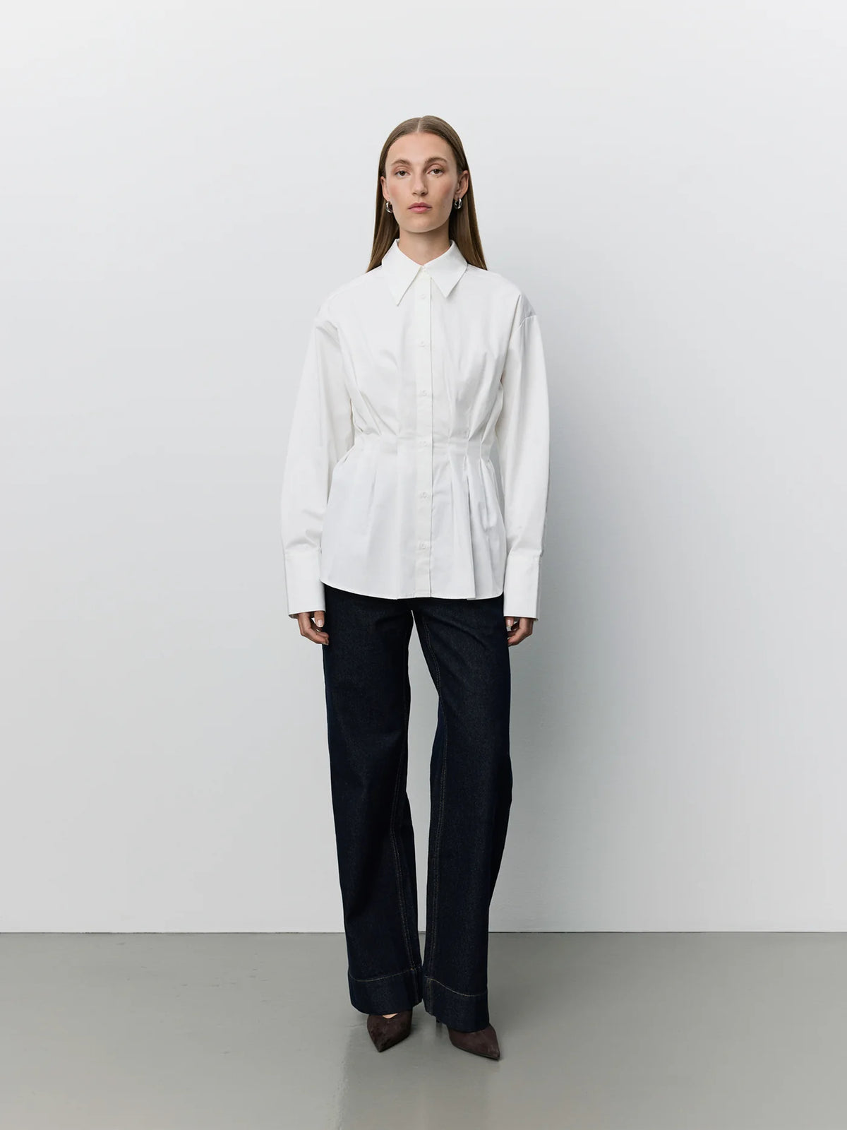 Sofie Schnoor Mikrasw Fitted Shirt with Pleats