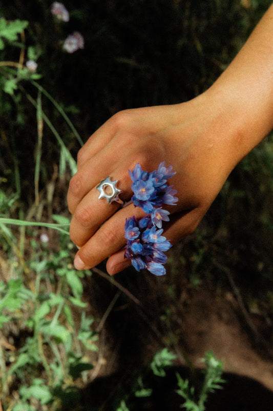 California Dirt Sunburst Ring