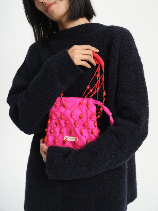 Tanchen Small 8/8 Bag | Red + Red