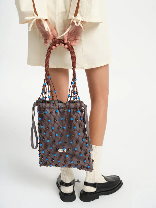 Tanchen Large 8/8 Bag | Blue + Marine