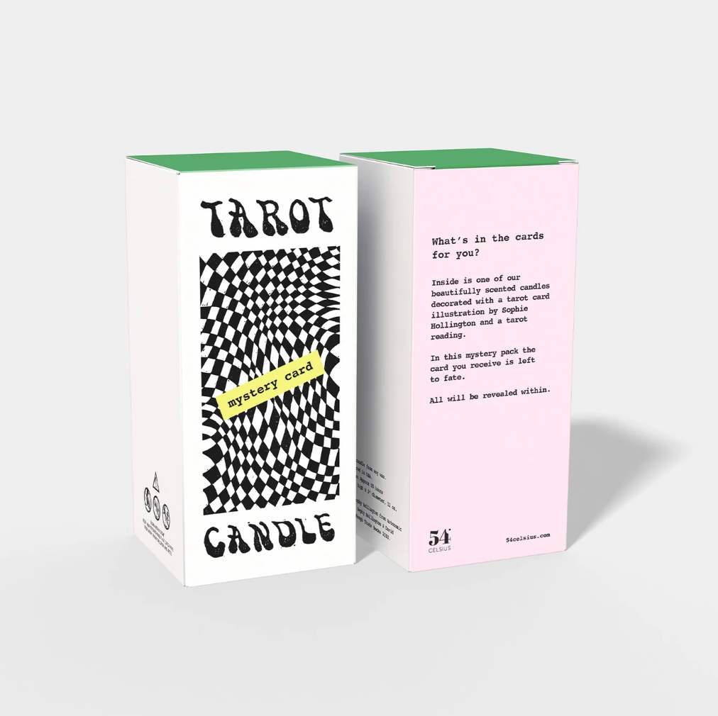 54 Celcius Mystery Card Tarot Candle