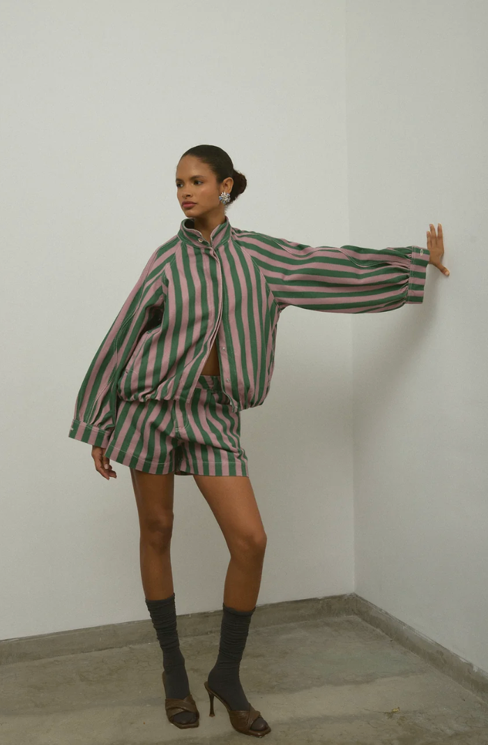 Sixxta Garden Bomber Jacket