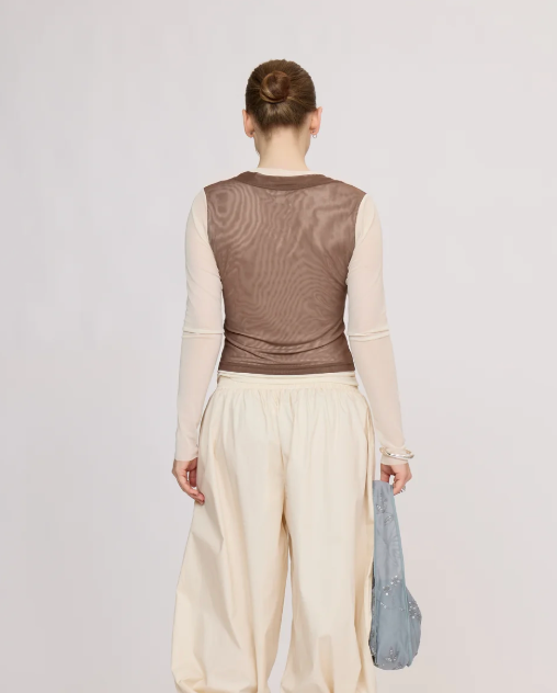Resume OleriaRS LS Tee Multi Brown