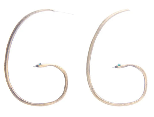Alkemie Jewelry Serpent Hoops
