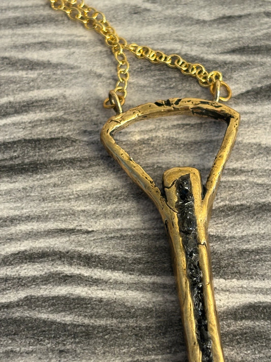 Black Willow Jewelry Key Pendant Necklace