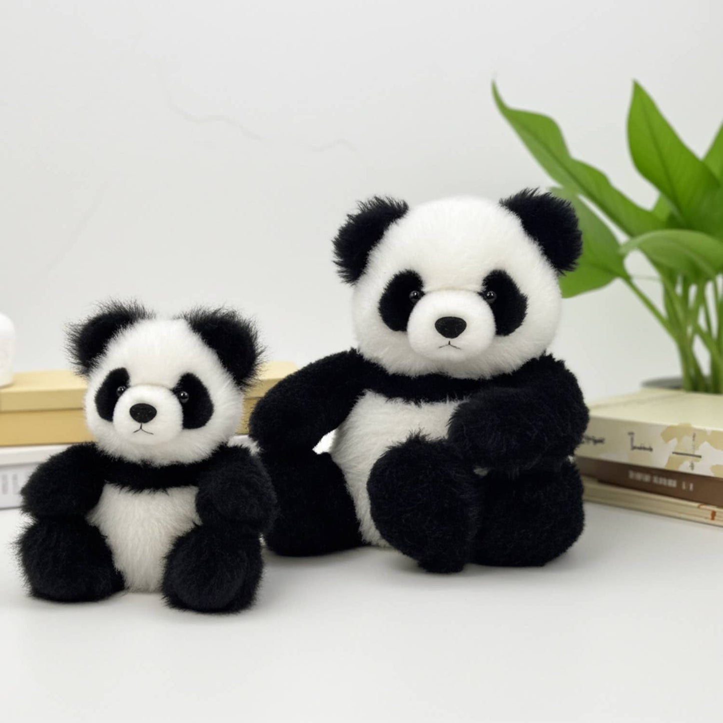 Alpaca Stuffed Animal - Panda - Small 7"
