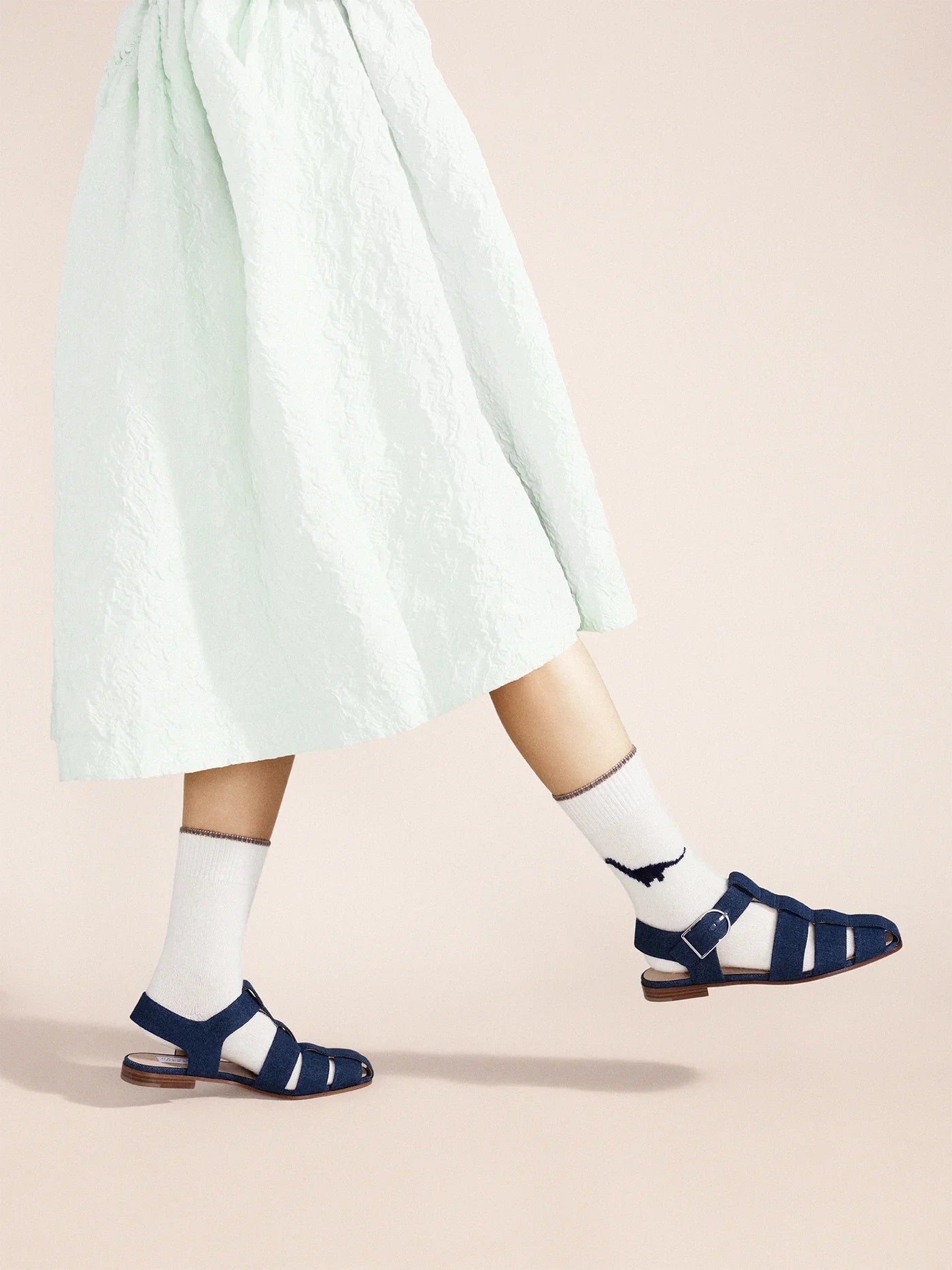 Hansel from Basel Cashmere Dino Socks