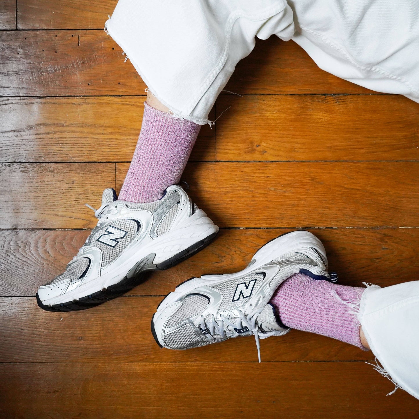 KLUE Glitter Lurex socks in eco-friendly Lyocell