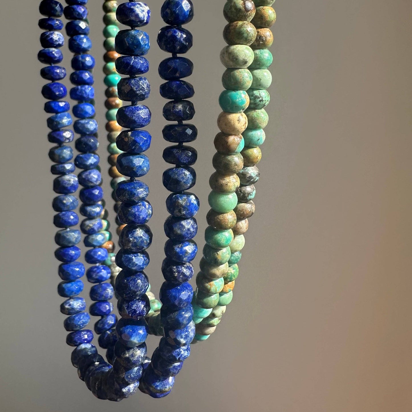 Turquoise Protection | Green Stone Necklace |Good Luck Jewelry