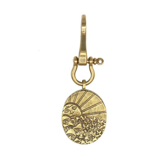 Alkemie Hippie Chick Keychain