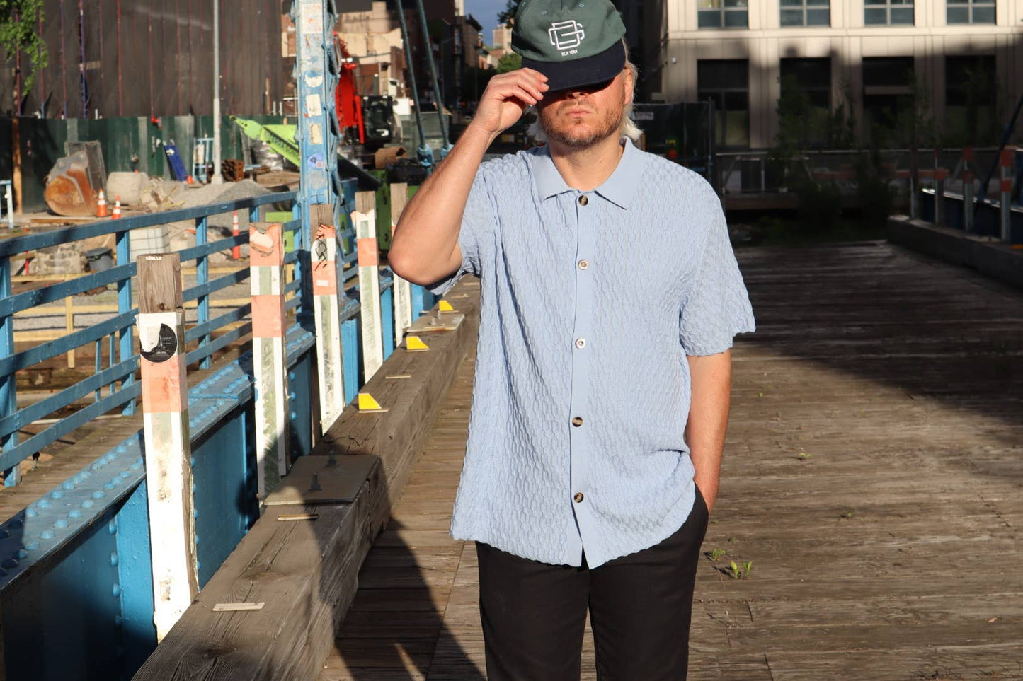 Good Days Alder Chain Knit Polo