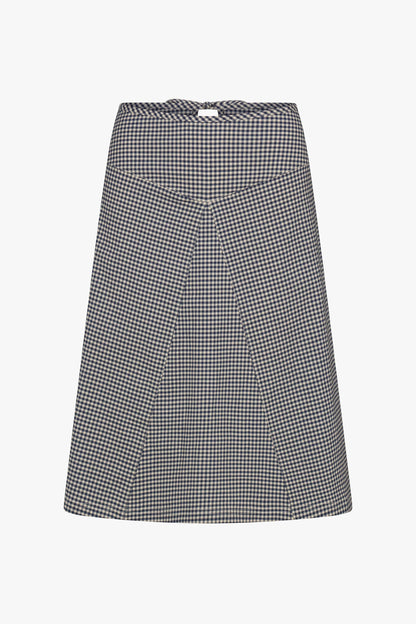 Rat Boi Keyhole Midi Skirt Navy