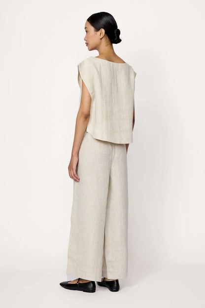 Laude the Label Everyday Pant | Ivory Cotton