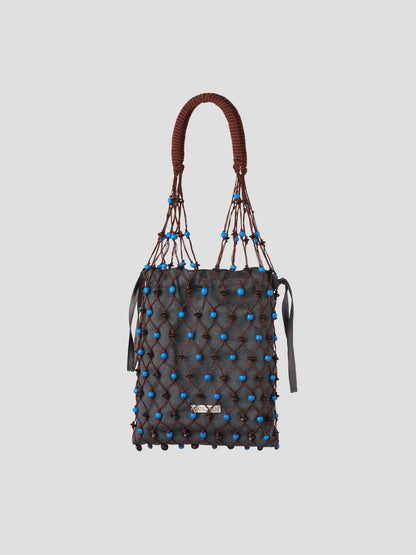 Tanchen Large 8/8 Bag | Blue + Marine