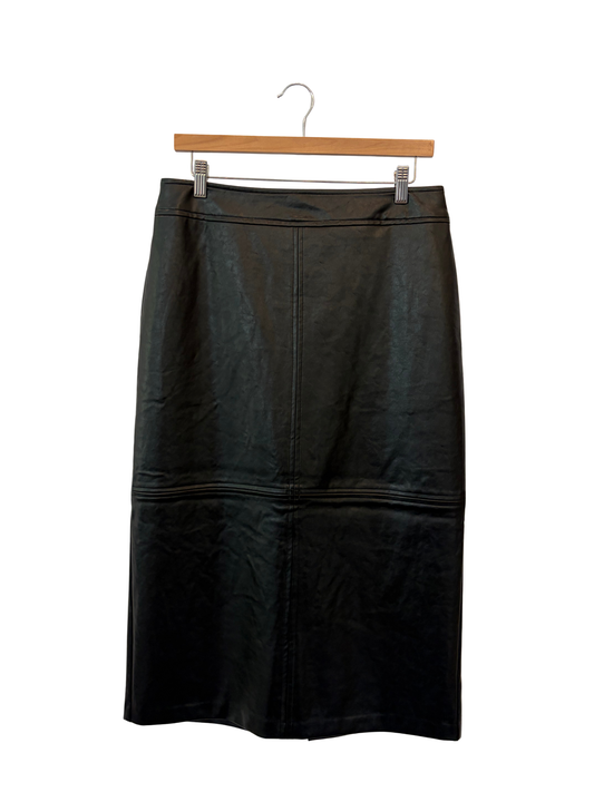 Amente Vegan Leather Pencil Skirt