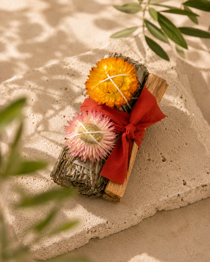 White Sage + Palo Santo Clearing Bundle