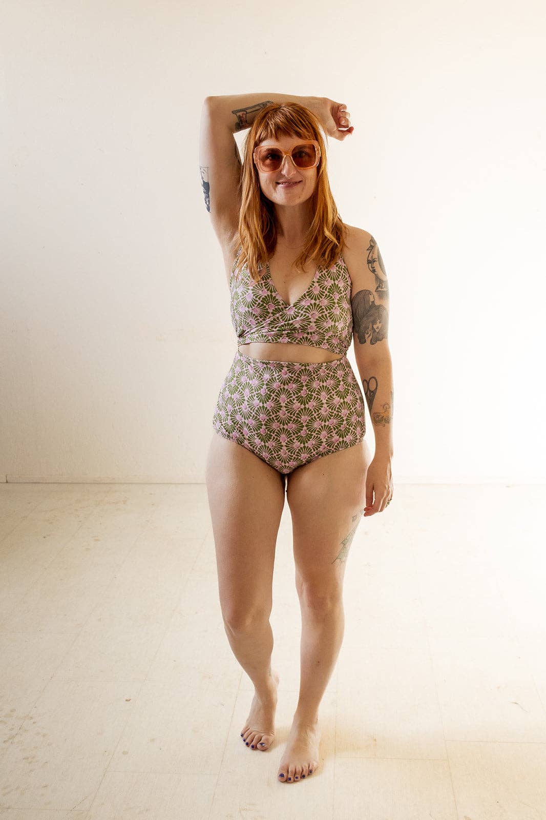 Altar Selka Swimsuit in Batik Fan