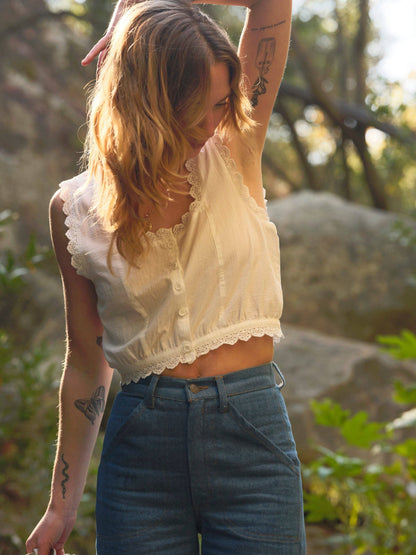 Mollusk Helena Top | White