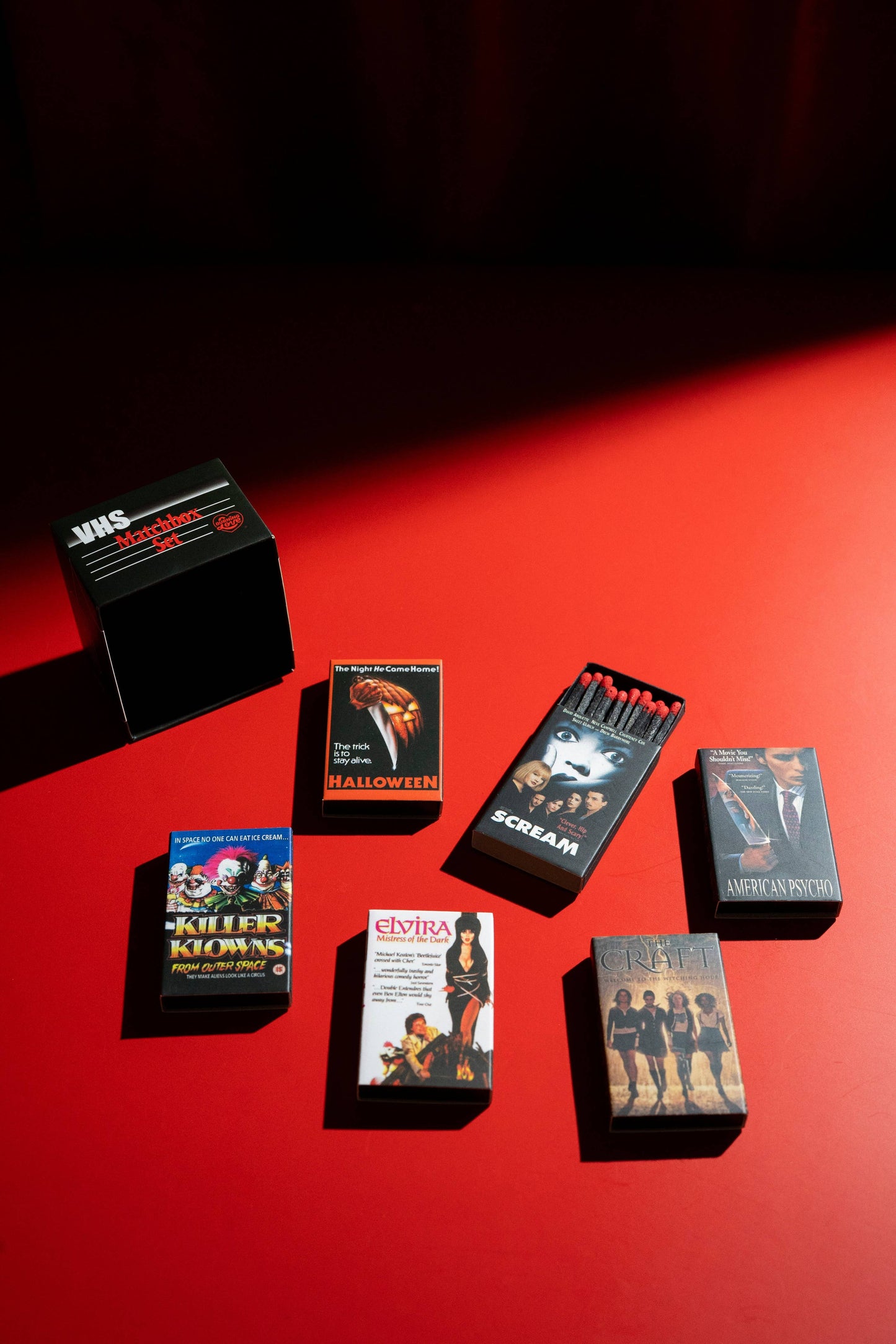 VHS Match Box Set- Horror