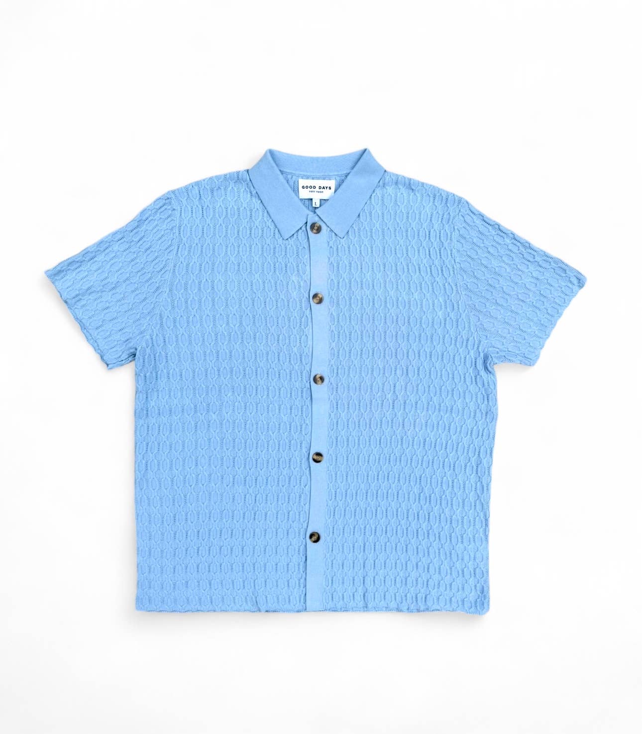 Good Days Alder Chain Knit Polo