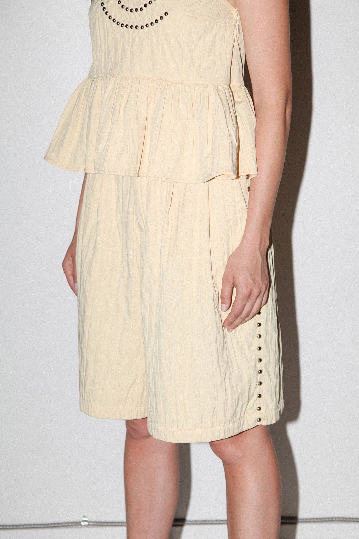 KKCo Rivet Trouser Short in Butter