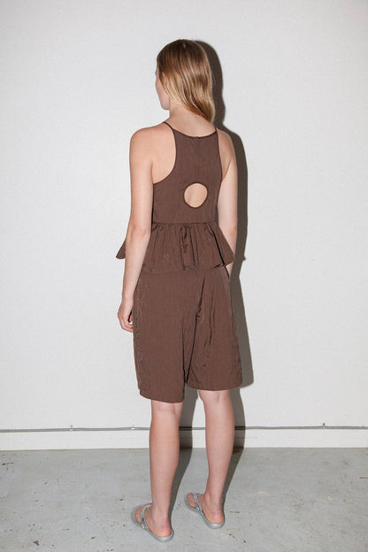KKCo Rivet Trouser Short in Mud