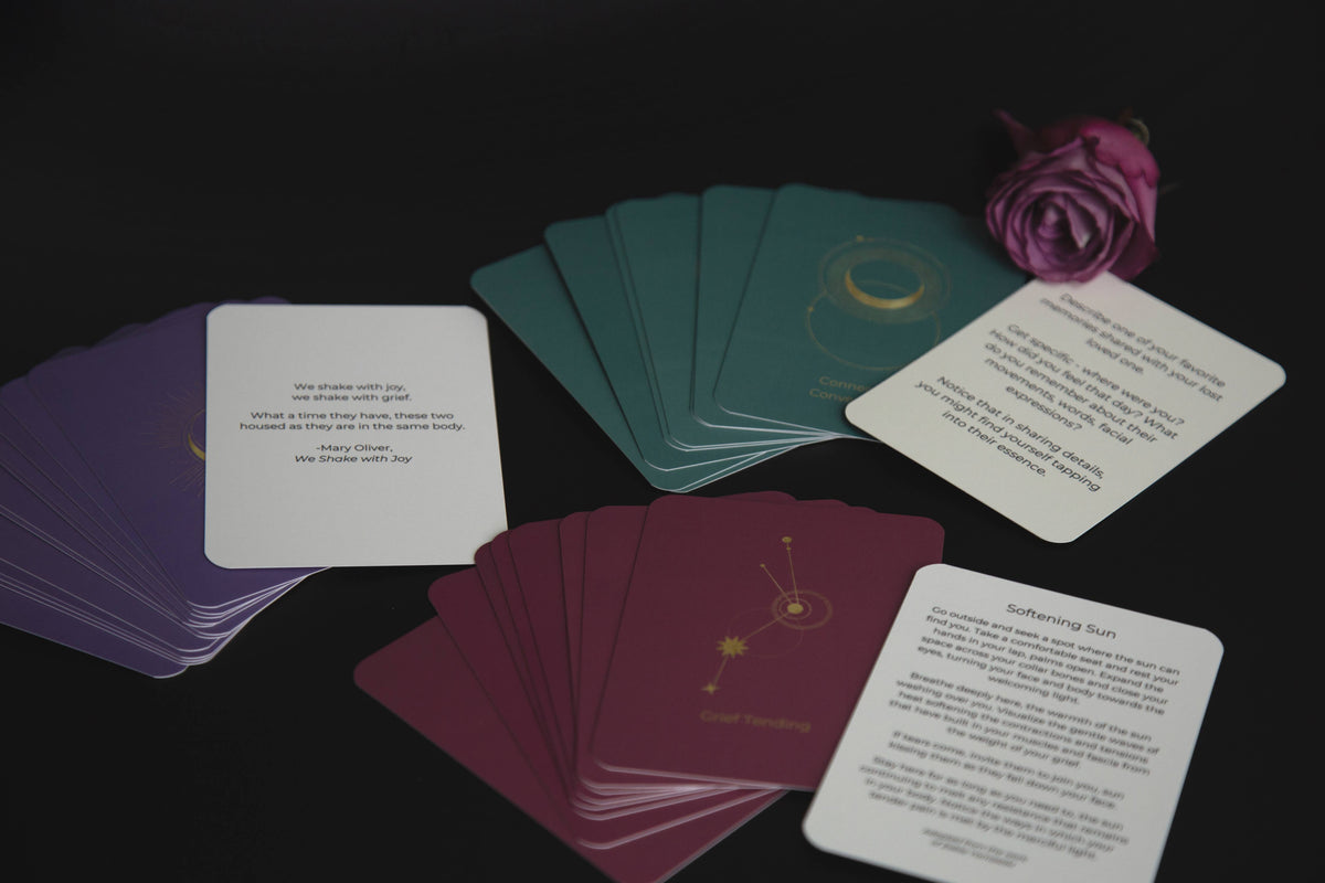 Planet Grief Deck Bereavement Resource