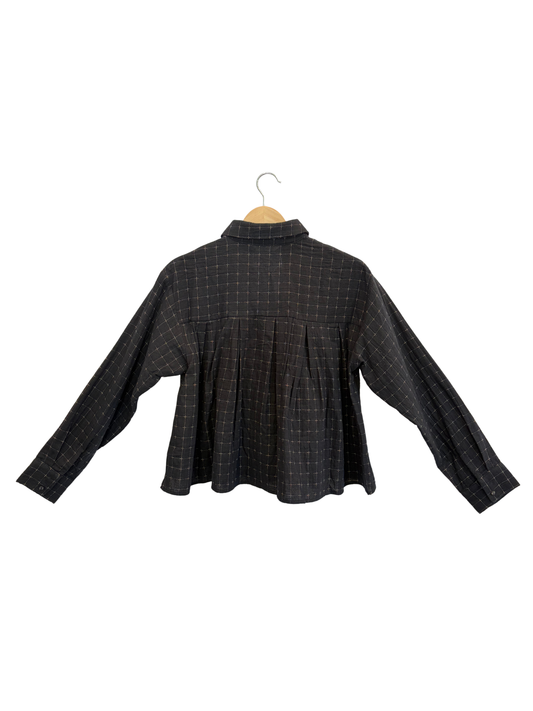 Amente Cotton Pleated Blouse