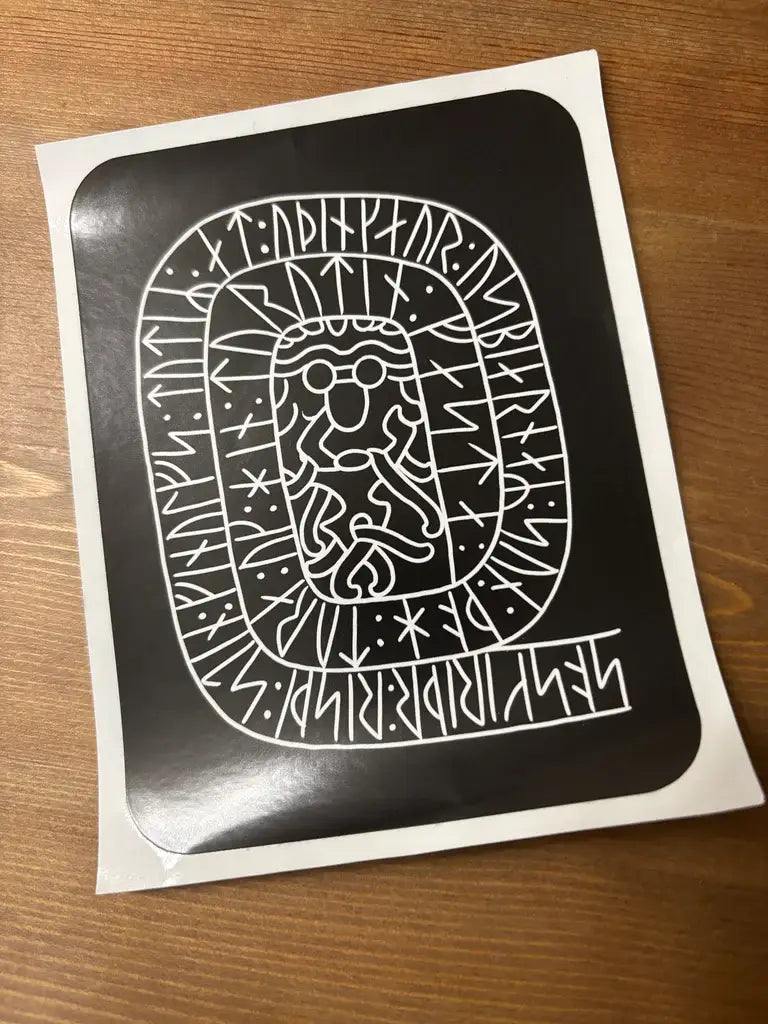 Skern Runestone Sticker