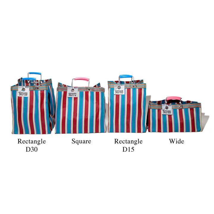 Puebco Recycled Striped Tote