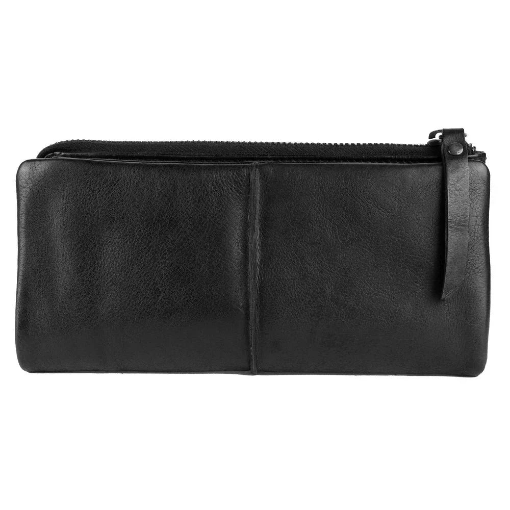 Latico Leathers Andi Wallet: Black or Eggplant