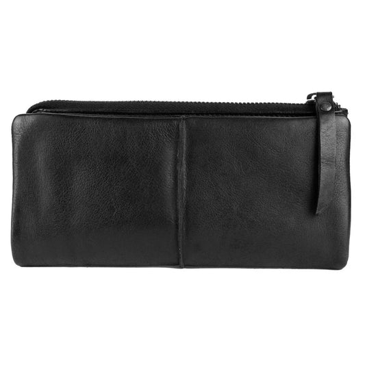 Latico Leathers Andi Wallet: Black or Eggplant
