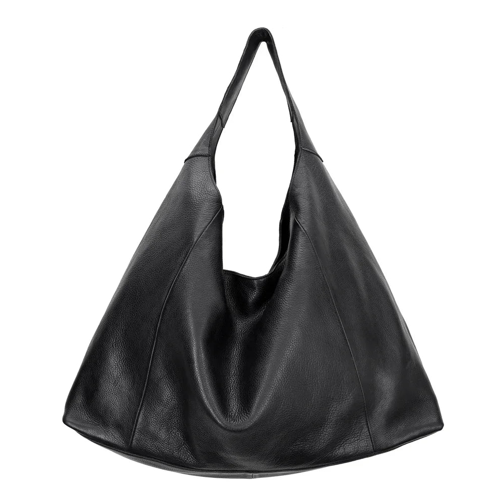 Latico Leathers Lindsey Tote Bag: Black or Cognac