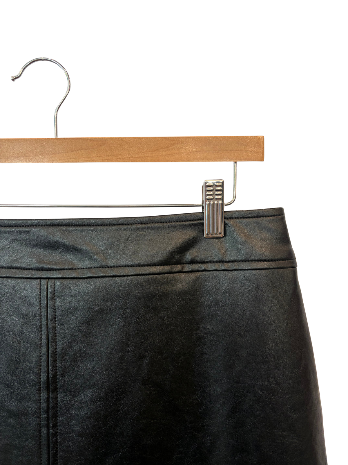 Amente Vegan Leather Pencil Skirt