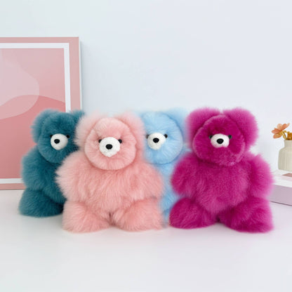 Fantasy Color Alpaca Plushie | 10" Bear