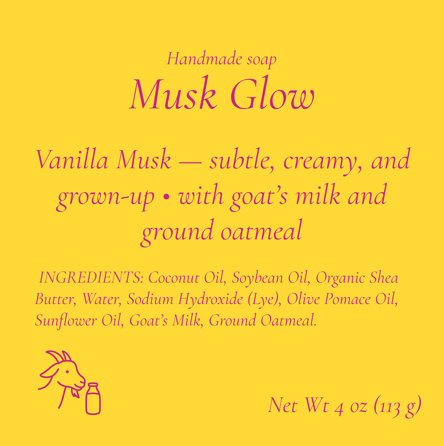 Handmade Goat's Milk Soap with Shea Butter & Oils + NEW DROP