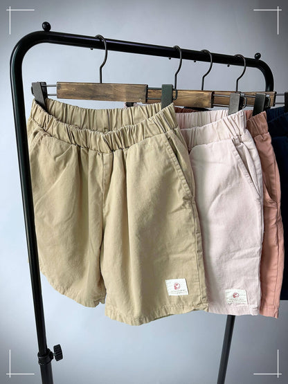 Garment-Dyed Cotton Twill Shorts - Vintage Washed Everyday