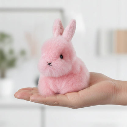 Fantasy Alpaca Stuffed Animal - Bunny - Micro 6"